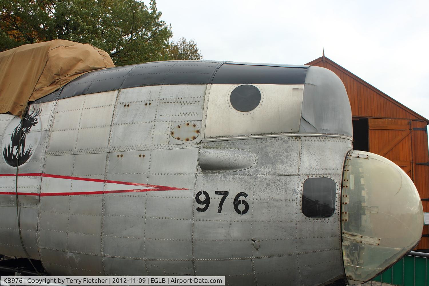 KB976, 1944 Victory Aircraft Avro 683 Lancaster B10 AR C/N 277, 1944 Victory Aircraft Avro 683 Lancaster B10 AR, c/n: 277 at Brooklands Museum