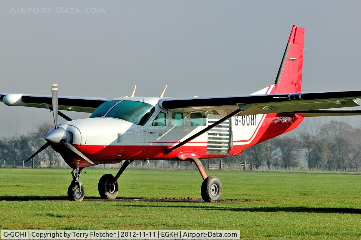 G-GOHI, 1985 Cessna 208 Caravan I C/N 20800040, 1985 Cessna 208, c/n: 20800040 - for Skydivers at Headcorn