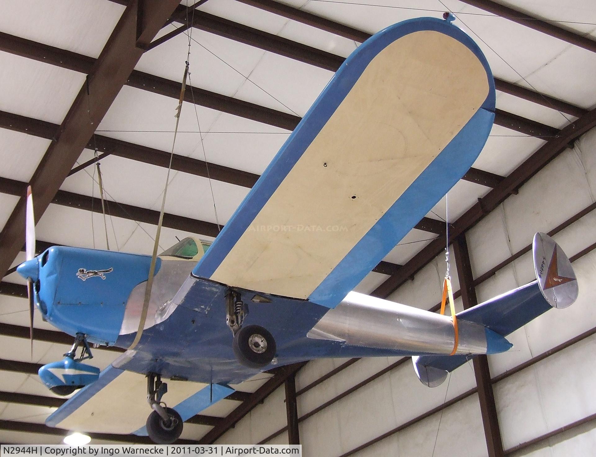 N2944H, 1946 Erco 415C Ercoupe C/N 3569, ERCO Ercoupe 415-C at the Museum of Flight Restoration Center, Everett WA