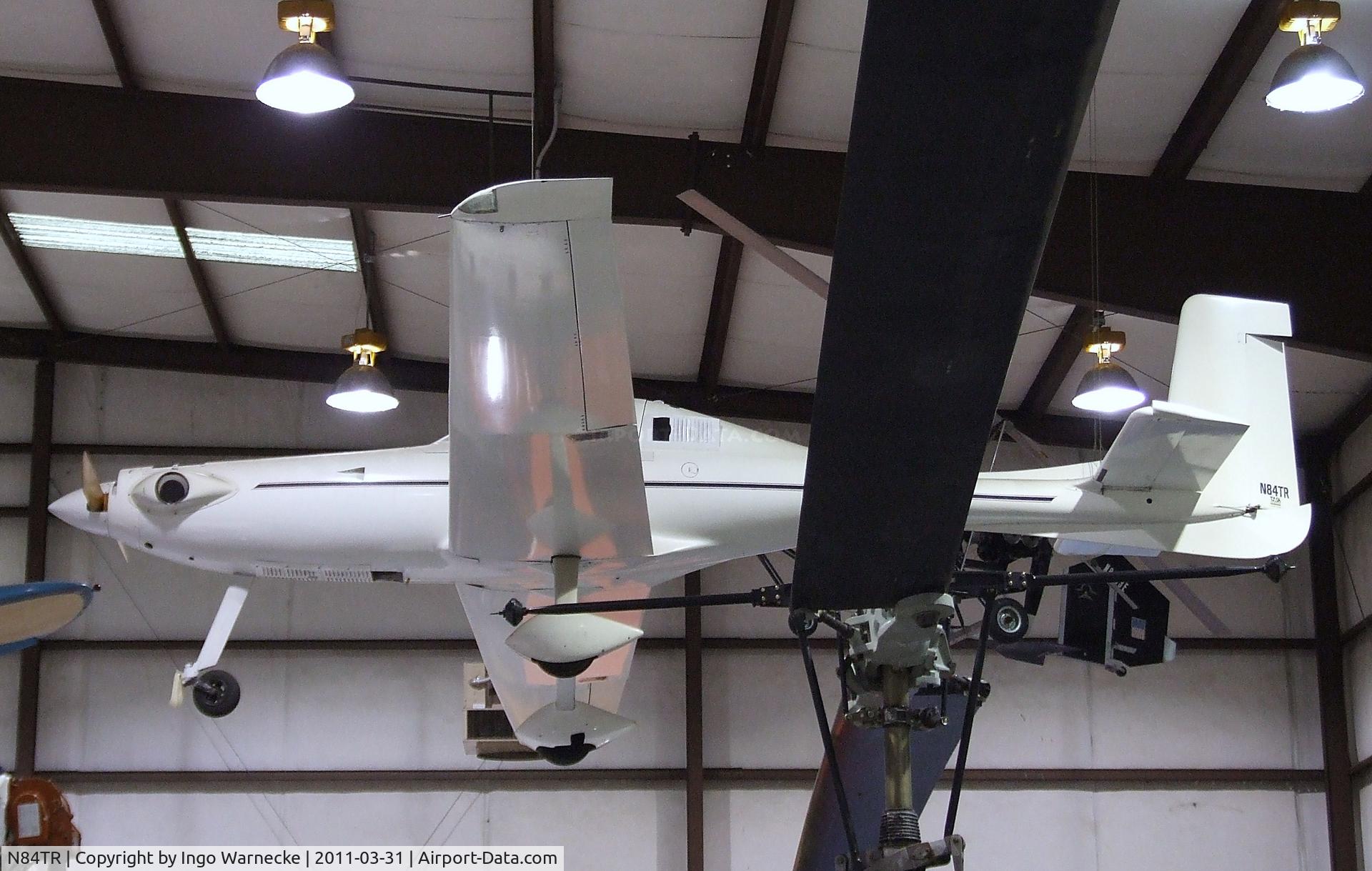 N84TR, 1984 Franks Stanley K SILHOUETTE C/N TR601, Silhouette (Franks, Stanley K) at the Museum of Flight Restoration Center, Everett WA