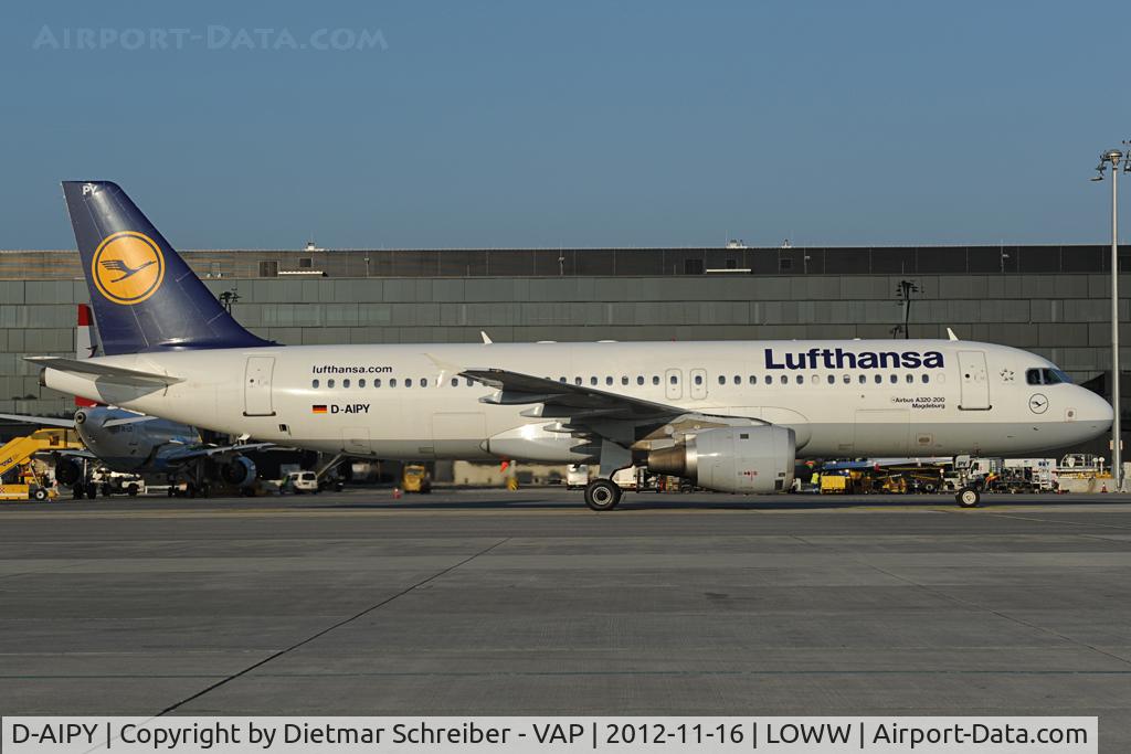 D-AIPY, 1991 Airbus A320-211 C/N 161, Lufthansa Airbus 320