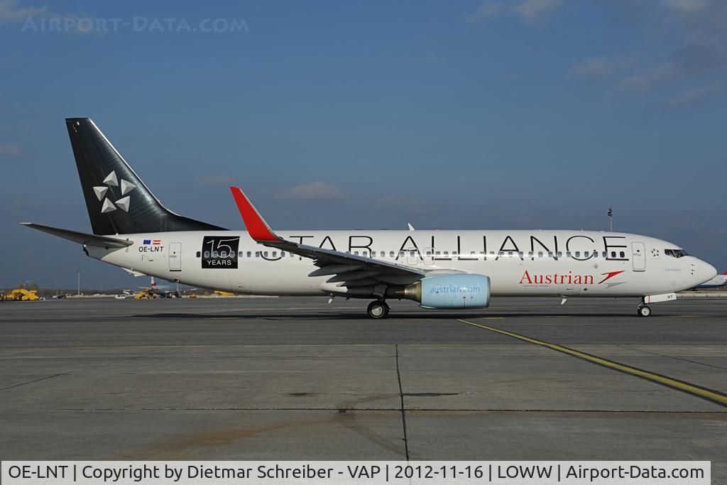 OE-LNT, 2006 Boeing 737-8Z9 C/N 33834, Boeing 737-800 Austrian Airlines operated by Tyrolean Airways