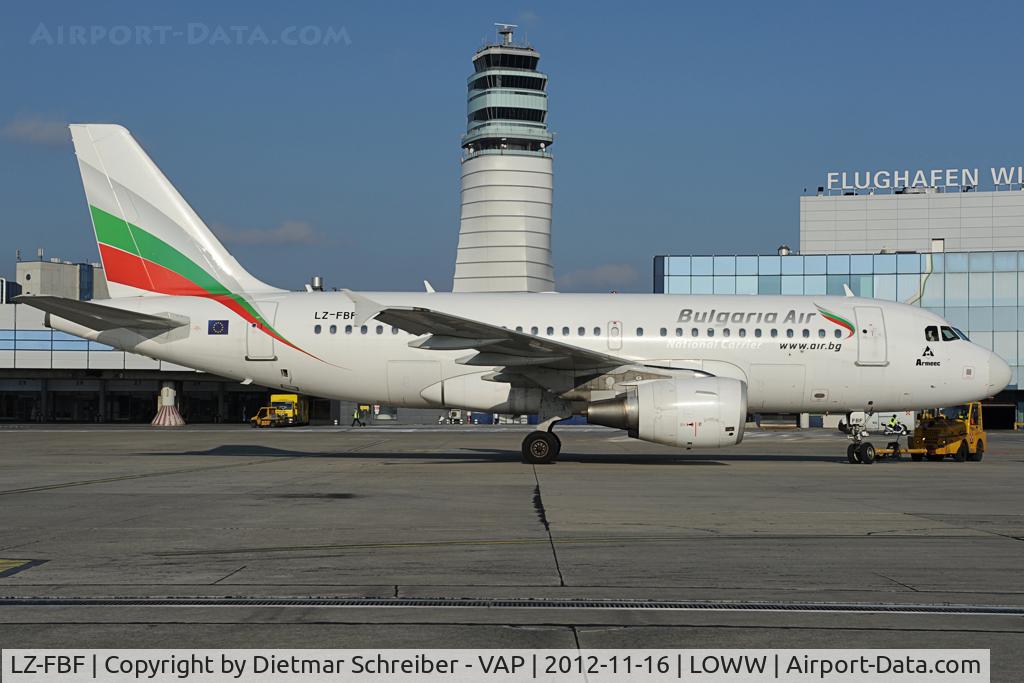 LZ-FBF, 2007 Airbus A319-111 C/N 3028, Bulgaria Air Airbus 319