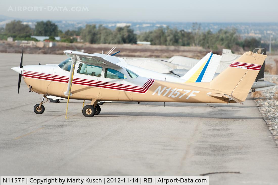 N1157F, 1966 Cessna 172G C/N 17254752, Parked.
