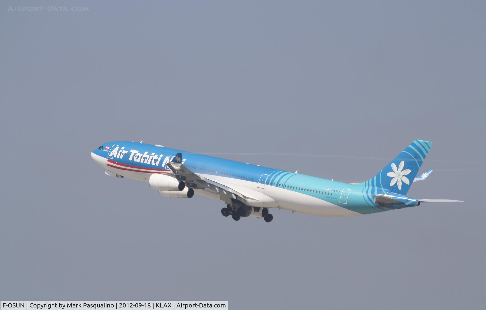 F-OSUN, 2001 Airbus A340-313 C/N 446, Airbus A340-300