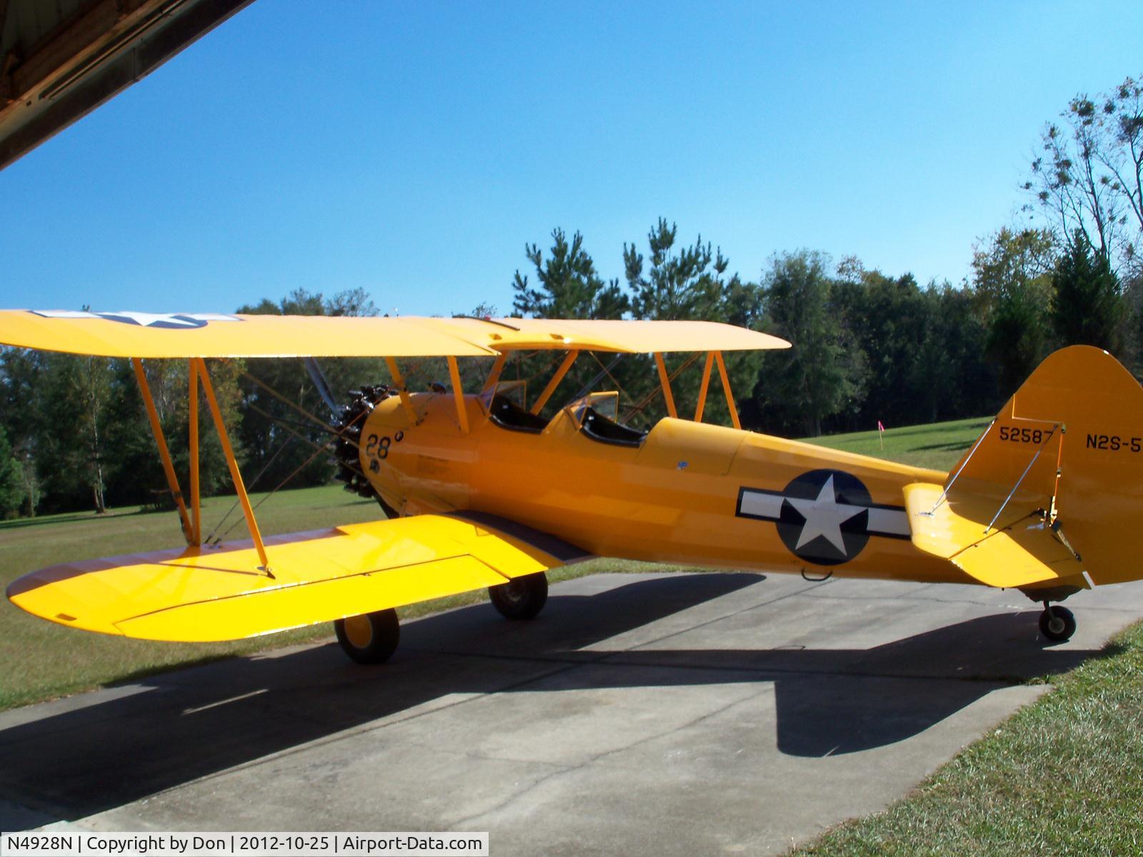 N4928N, 1943 Boeing E75 C/N 75-8769, 1943 Stearman