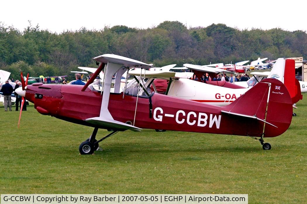 G-CCBW, 2004 Tiger Cub Developments Sherwood Ranger C/N PFA 237-13002, Tiger Cub Developments Sherwood Ranger [PFA 237-13002] Popham~G 05/05/2007.