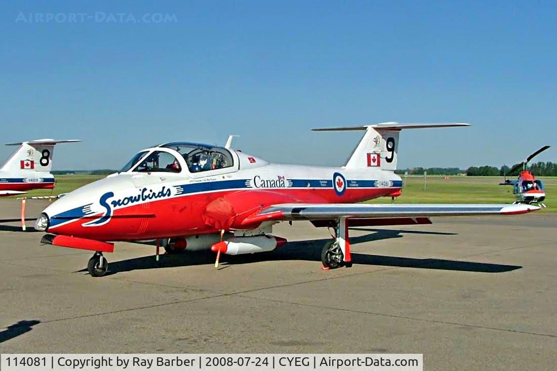 114081, Canadair CT-114 Tutor C/N 1081, Canadair CT-114 Tutor [1081] Edmonton~C 24/07/2008 .  Coded 