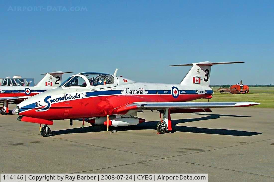 114146, Canadair CT-114 Tutor C/N 1146, Canadair CT-114 Tutor [1146] Edmonton~C 24/07/2008. Coded 