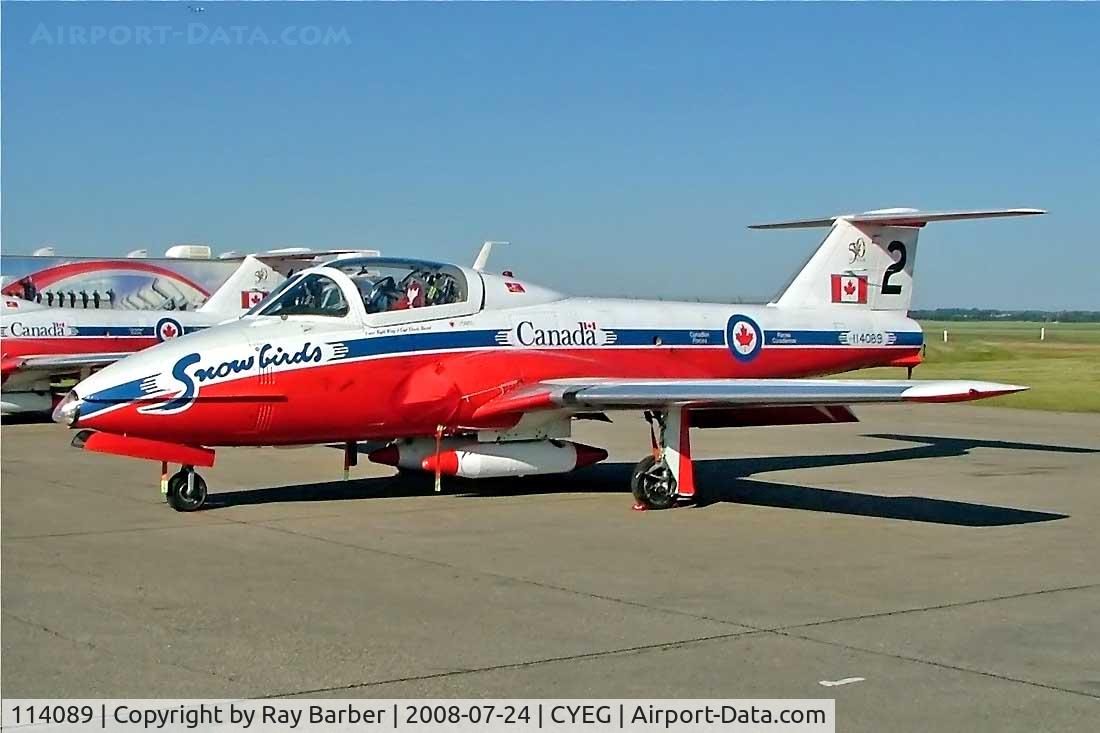 114089, Canadair CT-114 Tutor C/N 1089, Canadair CT-114 Tutor [1089] Edmonton~C 24/07/2008. Coded 