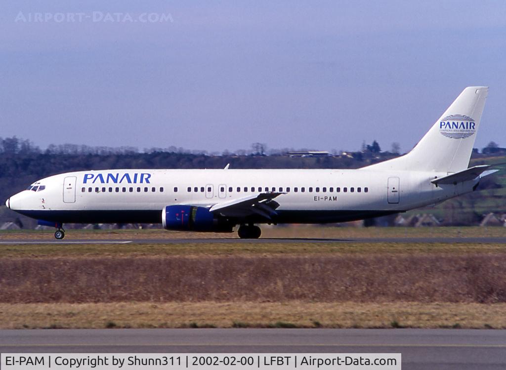 EI-PAM, 1988 Boeing 737-4Q8 C/N 24069, Landing rwy 20