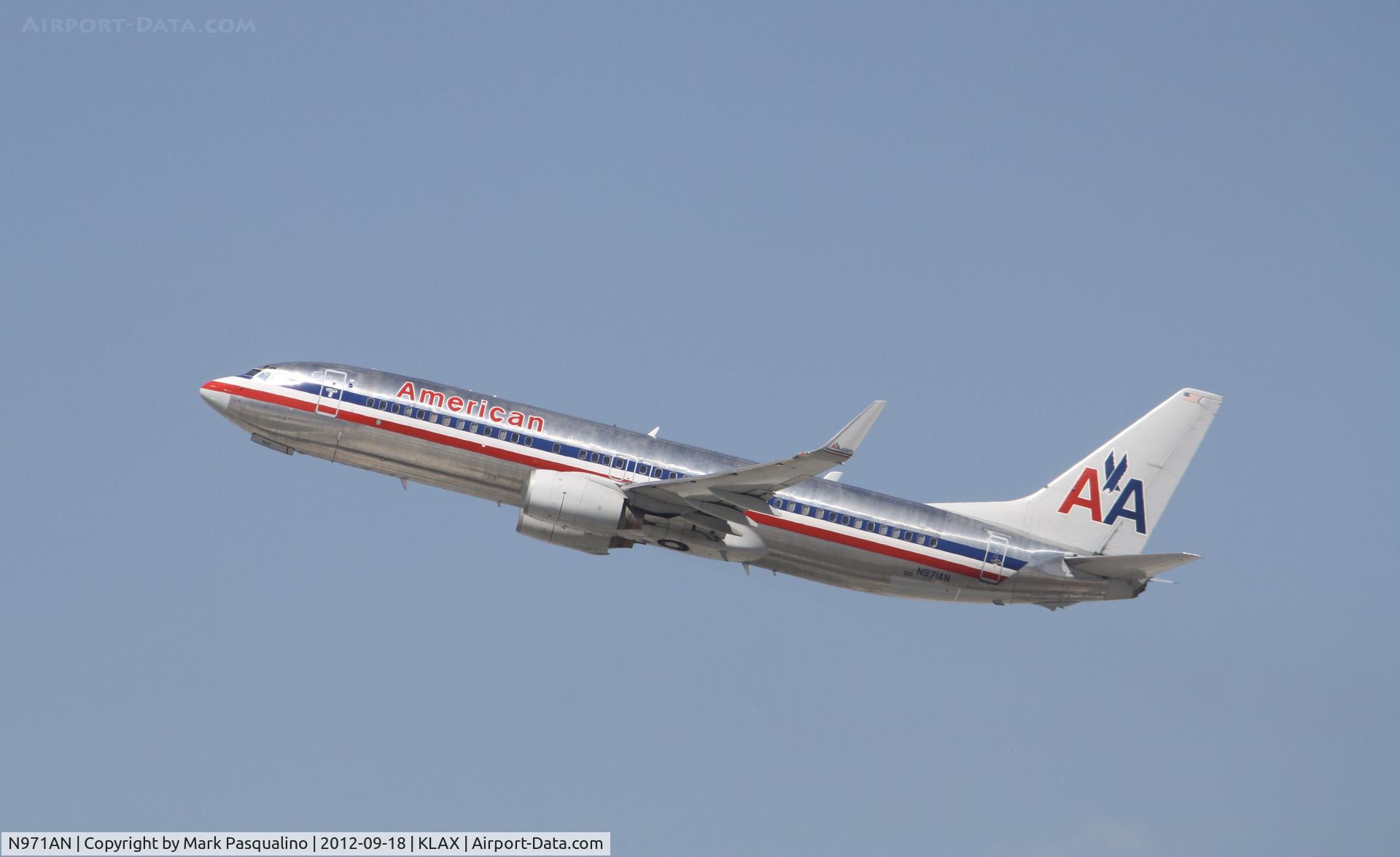 N971AN, 2001 Boeing 737-823 C/N 29547, Boeing 737-800