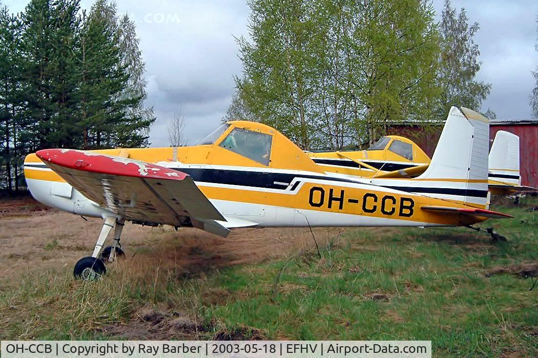 OH-CCB, Cessna A188 C/N 188-0076, Cessna 188A Skywagon [188-0076] Hyvinkaa~OH 18/05/2003