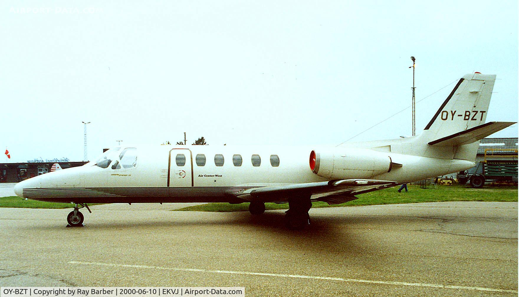OY-BZT, 1981 Cessna 550 Citation II C/N 550-0259, Cessna Ciation II [550-0259] Stauning~OY 10/06/2000