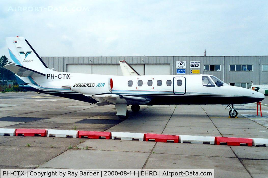PH-CTX, 1981 Cessna 550 Citation II C/N 550-0398, Cessna Citation II [550-0398] Rotterdam~PH 11/08/2000