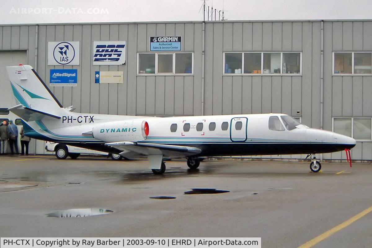 PH-CTX, 1981 Cessna 550 Citation II C/N 550-0398, Cessna Citation II [550-0398] Rotterdam~PH 10/09/2003