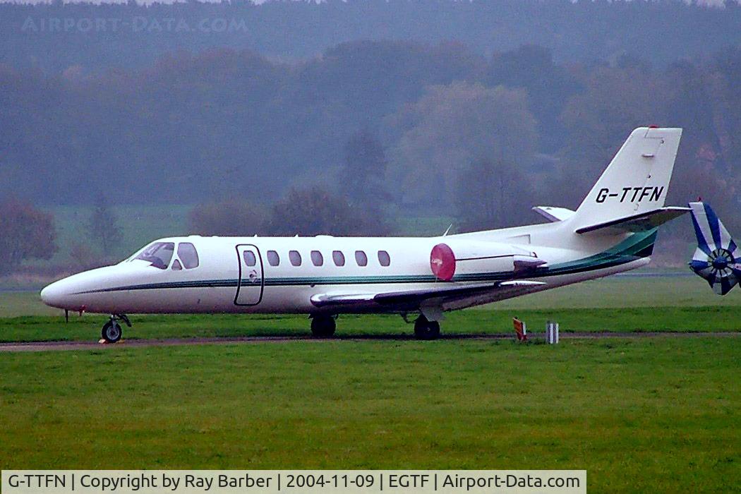 G-TTFN, 1999 Cessna 560 Citation Ultra C/N 560-0537, Cessna Citation V [560-0537] Fairoaks~G 09/11/2004