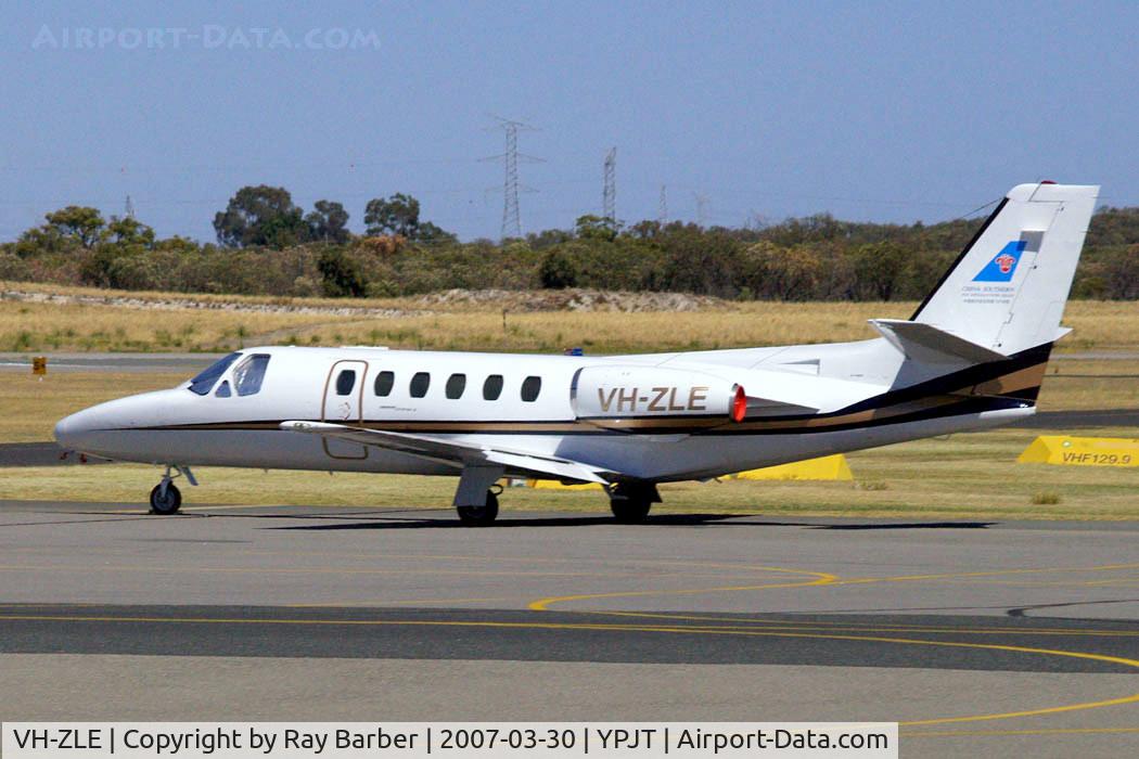 VH-ZLE, 1982 Cessna 550 C/N 550-0347, Cessna Citation II [550-0347] (China Southern Flying College) Perth-Jandakot~VH 30/03/2007