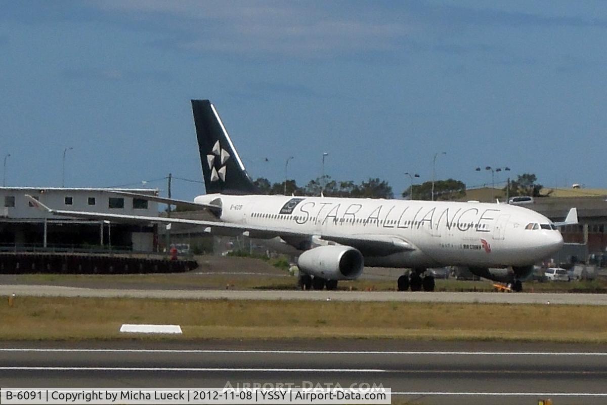 B-6091, 2007 Airbus A330-247 C/N 867, At Sydney
