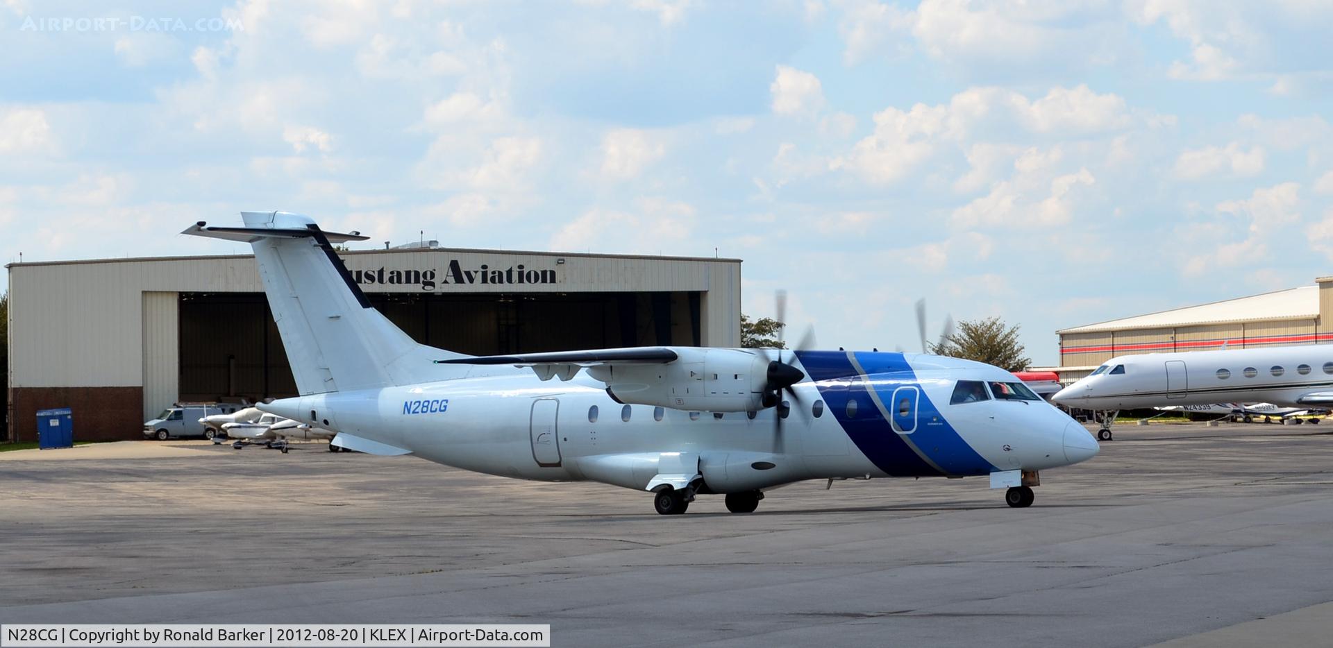 N28CG, 1994 Dornier 328-100 C/N 3024, Taxi LEX