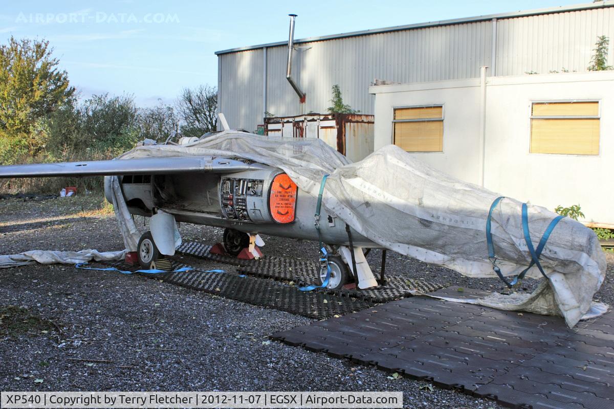 XP540, 1963 Hawker Siddeley Gnat T.1 C/N FL542, 1963 Folland Gnat T.1, c/n: FL542
