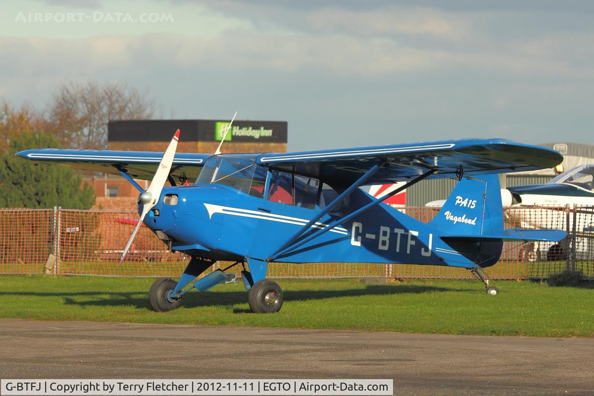 G-BTFJ, 1948 Piper PA-15 Vagabond Vagabond C/N 15-159, 1948 Piper PA-15 Vagabond, c/n: 15-159