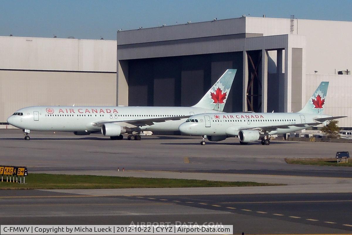 C-FMWV, 1995 Boeing 767-333/ER C/N 25586, At Pearson International