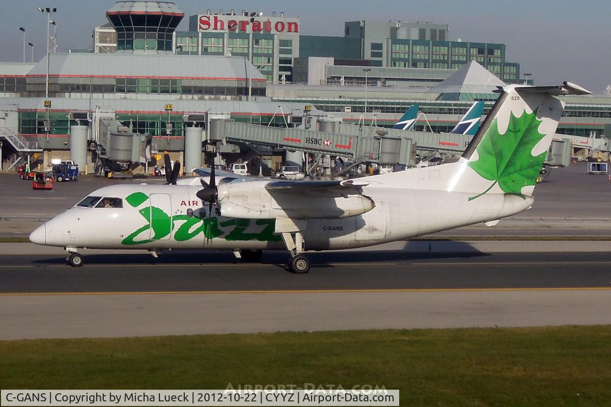 C-GANS, 1986 De Havilland Canada DHC-8-102 Dash 8 C/N 057, At Pearson International