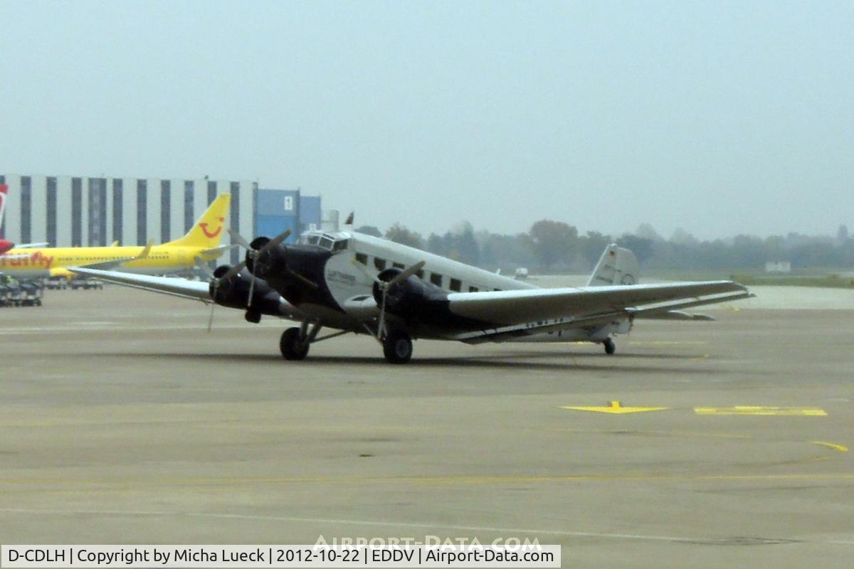 D-CDLH, 1936 Junkers Ju-52/3m C/N 130714, At Hanover