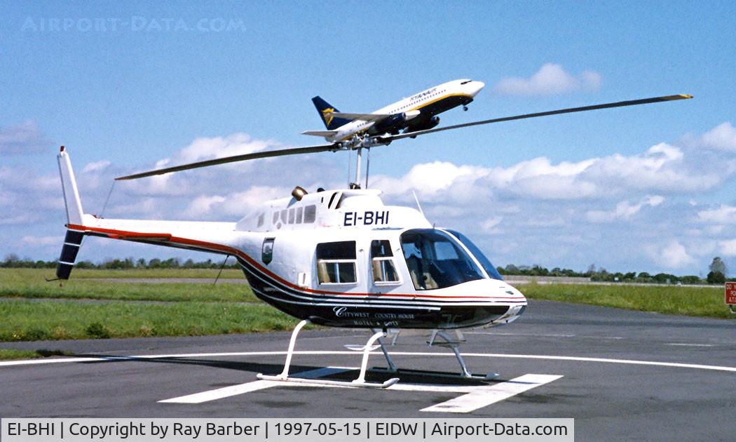 EI-BHI, Bell 206B JetRanger II C/N 906, Bell 206B Jet Ranger II [906} Dublin~EI 15/05/1997