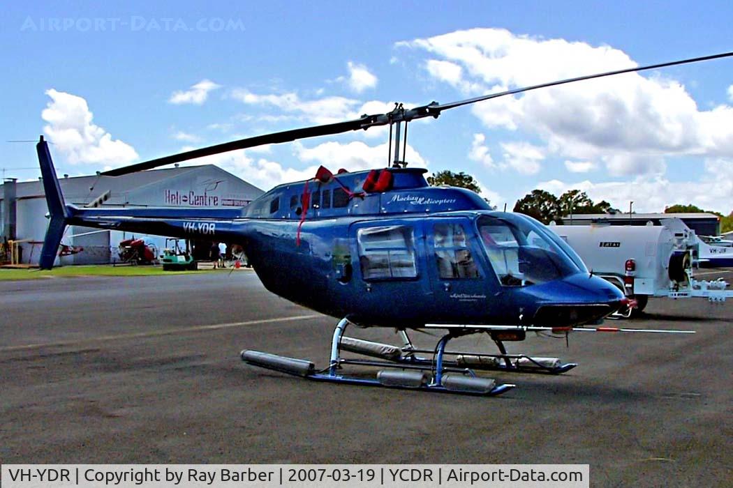 VH-YDR, 1982 Bell 206B C/N 3048, Bell 206B3 Jet Ranger III [3048] Caloundra~VH 19/03/2007