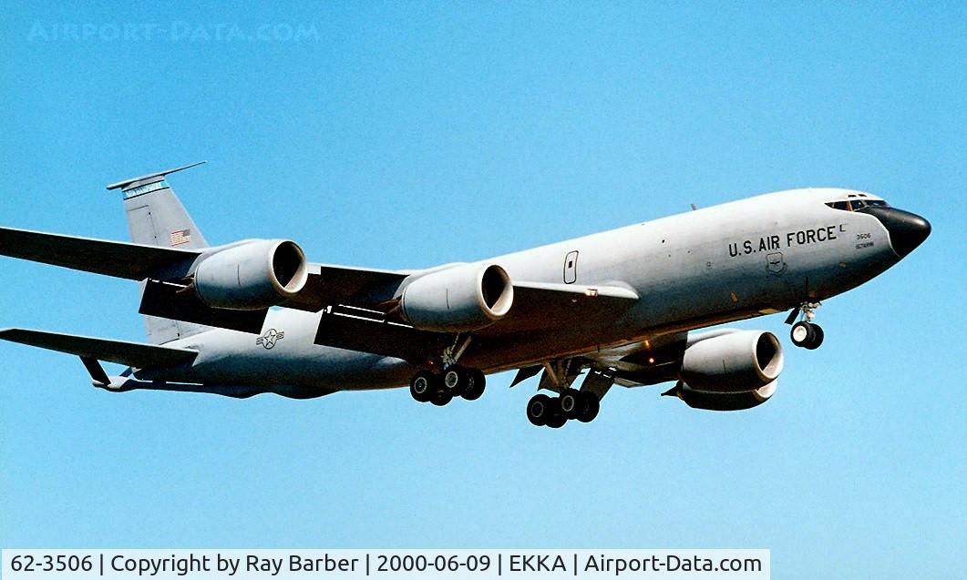62-3506, 1962 Boeing KC-135R Stratotanker C/N 18489, Boeing  KC-135R Stratotanker [18489] Karup~OY 09/06/2000.