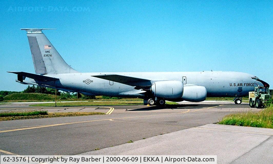 62-3576, 1962 Boeing KC-135R Stratotanker C/N 18559, Boeing  KC-135R Stratotanker [18559] Karup~OY 09/06/2000