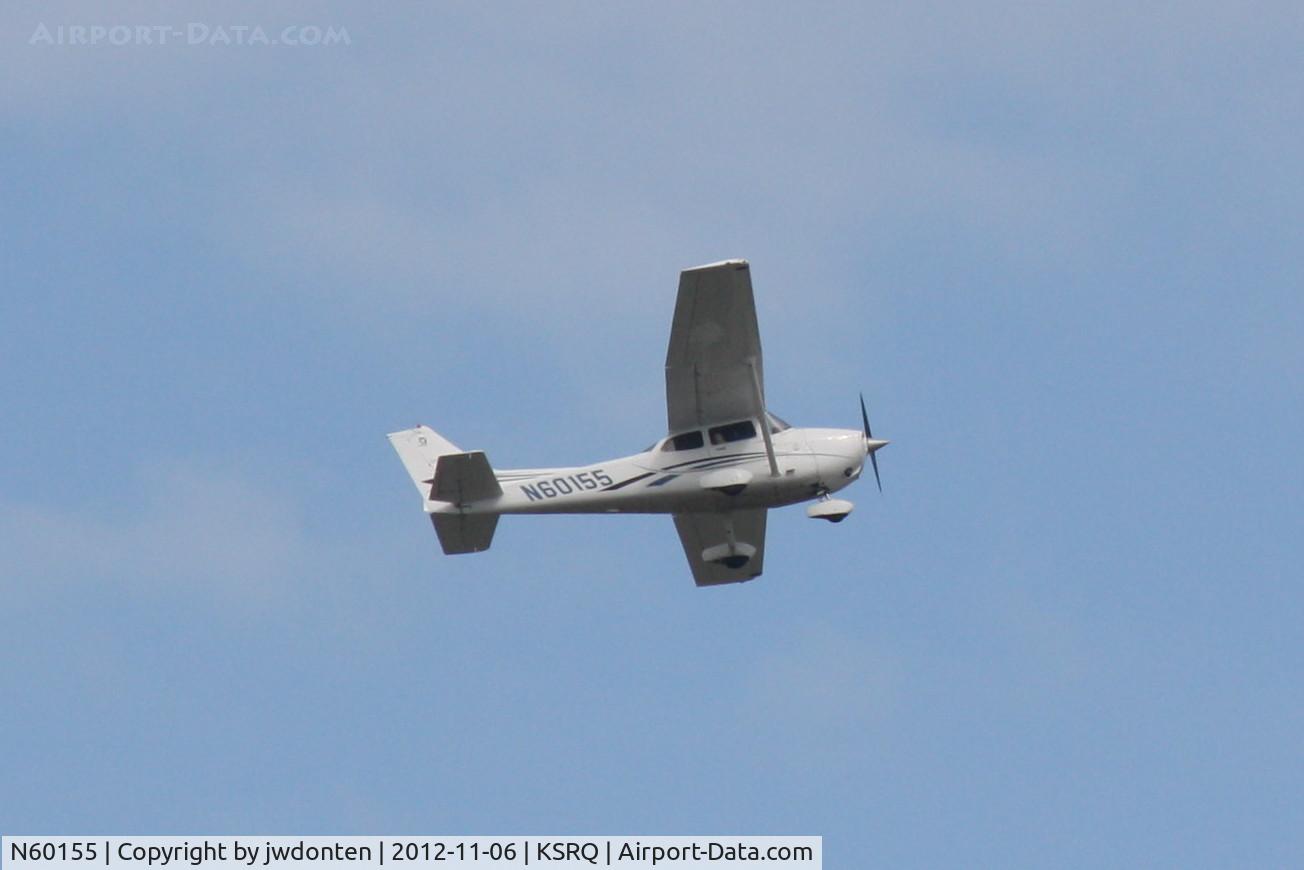 N60155, 2006 Cessna 172S Skyhawk SP C/N 172S10167, Cessna Skyhawk (N60155) departs Sarasota-Bradenton International Airport enroute to Daytona Beach International Airport