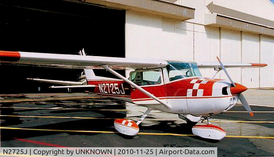 N2725J, 1974 Cessna A150M Aerobat C/N A1500572, 1975 A150H AEROBAT N2725J