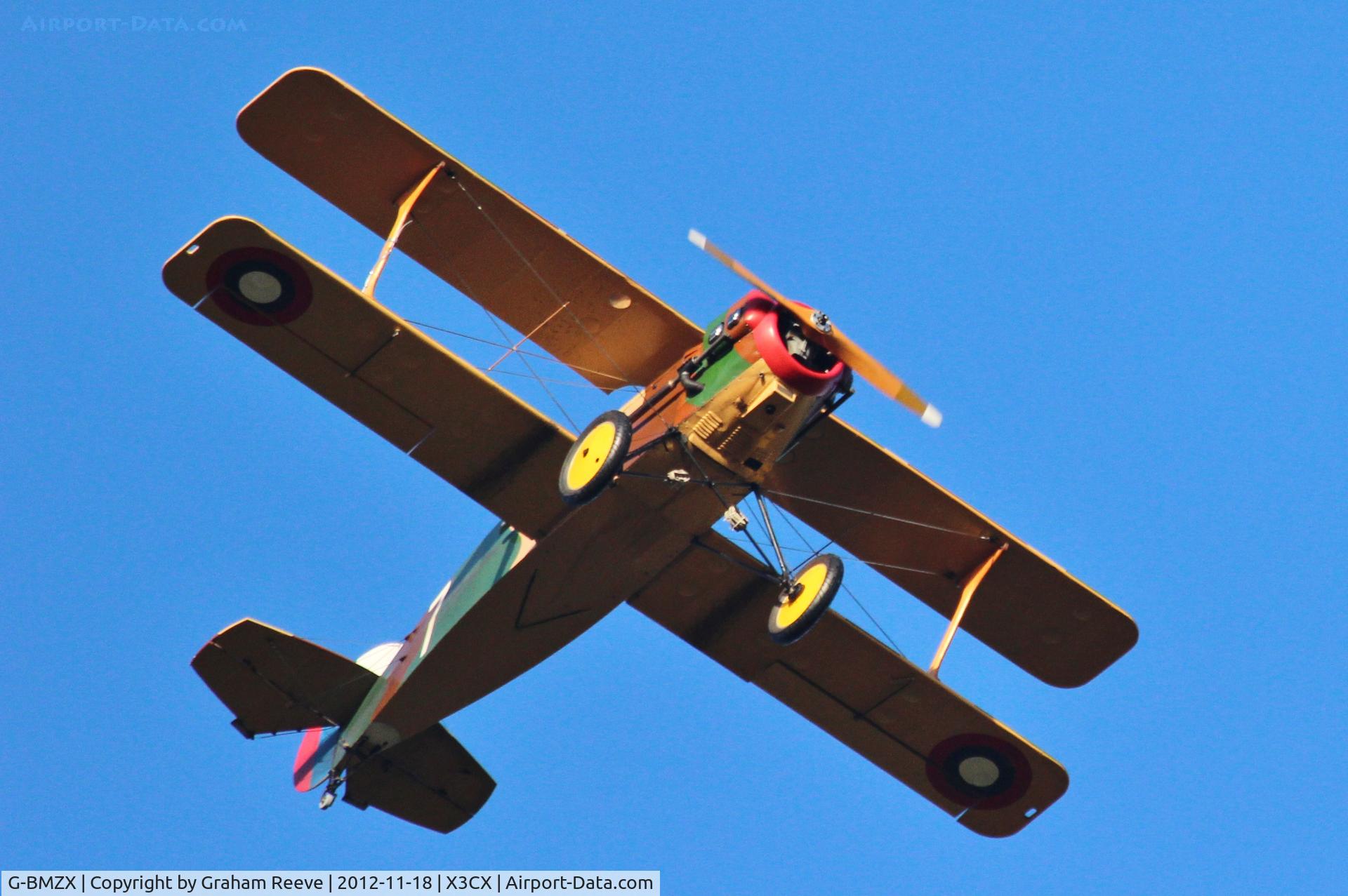 G-BMZX, 1989 Wolf W-11 Boredom Fighter C/N PFA 146-11042, Over head at Northrepps.