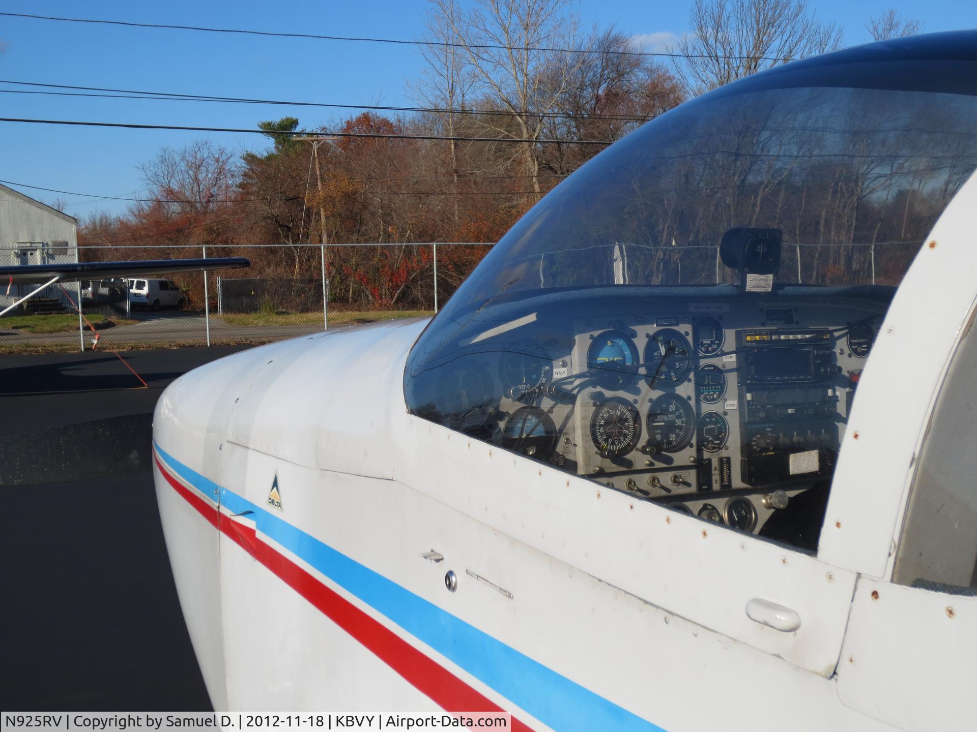 N925RV, 1993 Vans RV-6A C/N 21508, East side ramp at KBVY.
