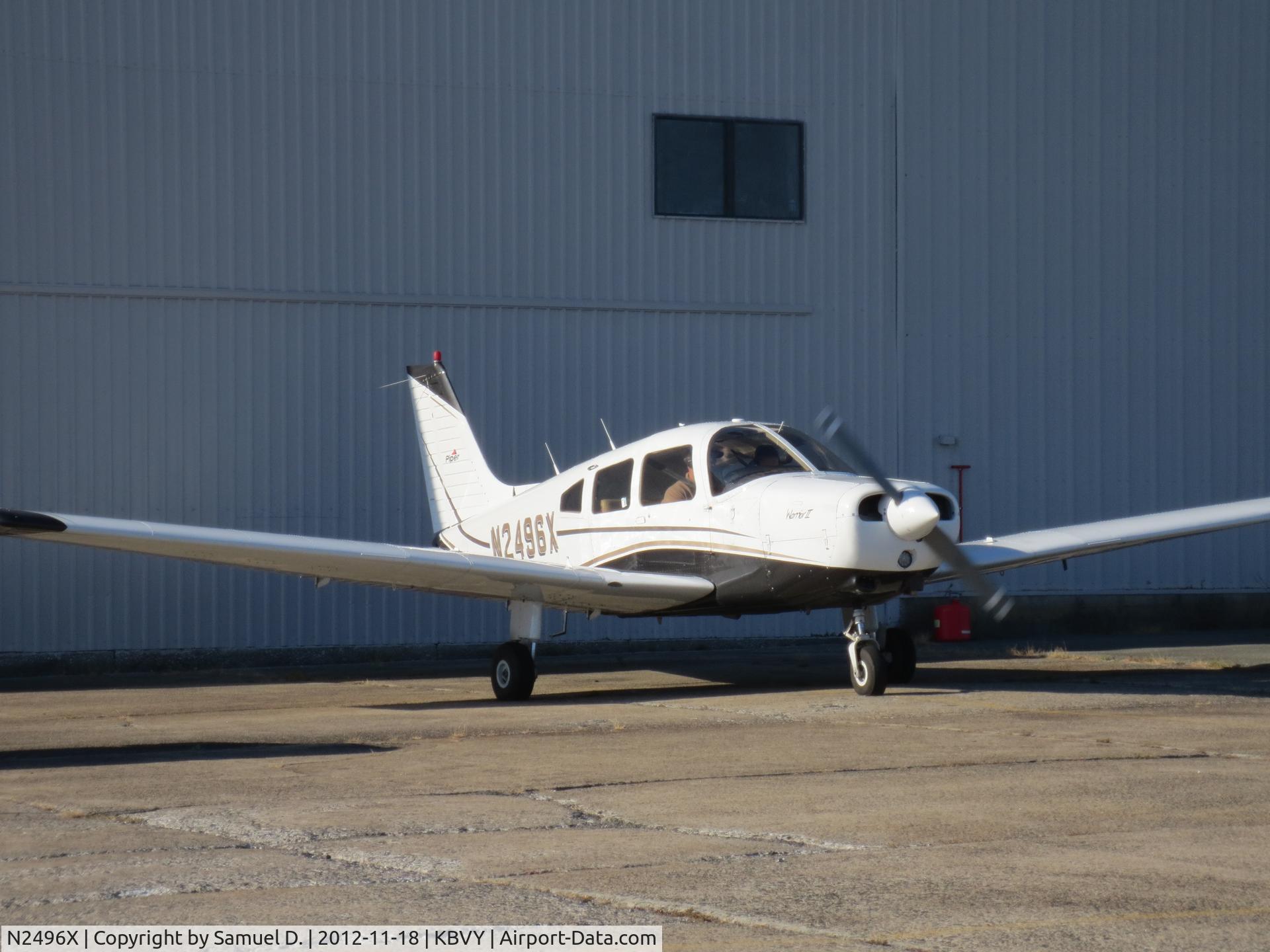 N2496X, 1985 Piper PA-28-161 C/N 28-8516071, Just started up at BFC.