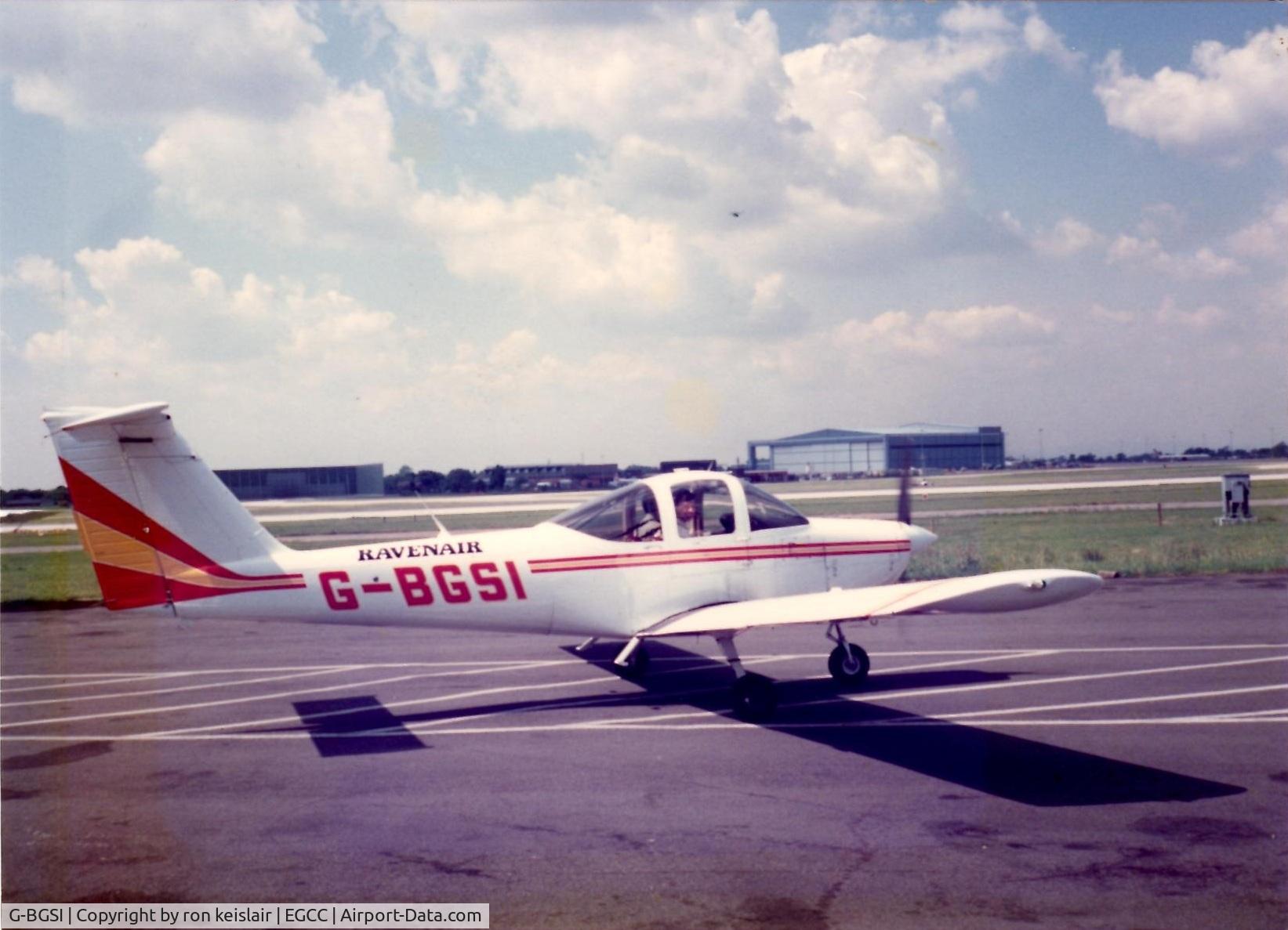 G-BGSI, 1979 Piper PA-38-112 Tomahawk Tomahawk C/N 38-79A0564, before take off for my first flying lesson