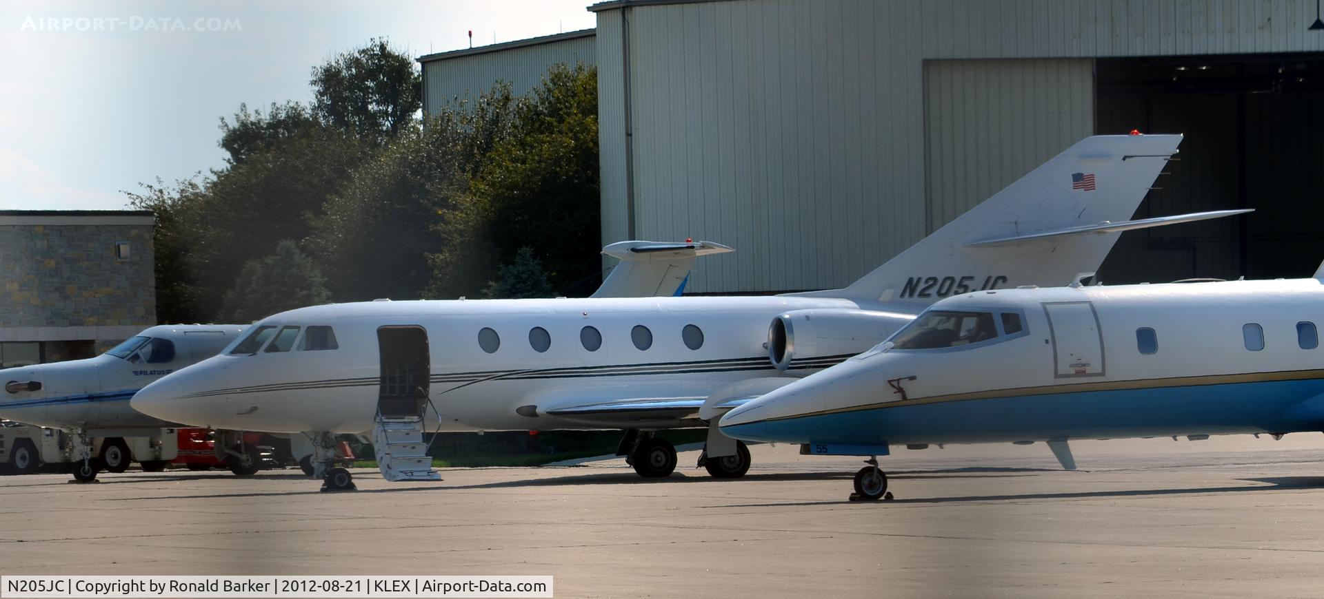 N205JC, 1981 Dassault Falcon (Mystere) 20F C/N 440, Lexington