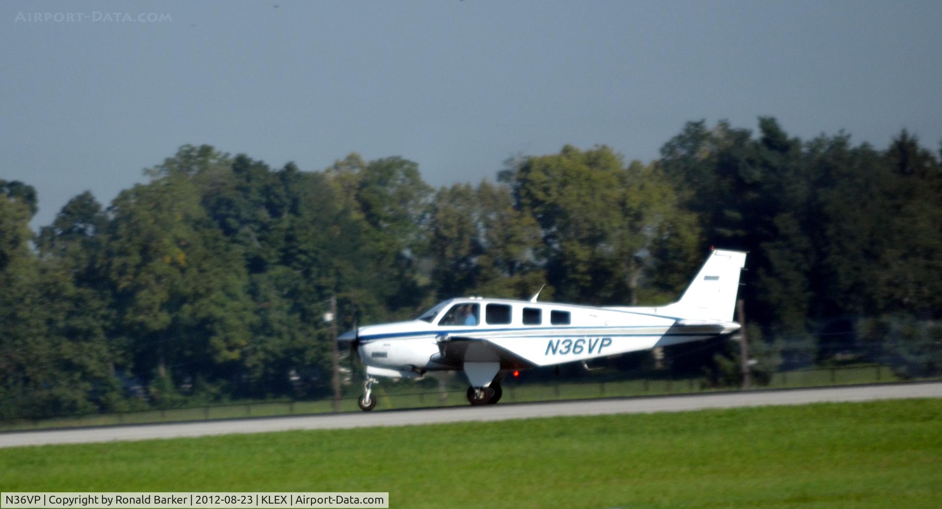 N36VP, Raytheon Aircraft Company A36 Bonanza C/N E-3584, Takeoff LEX
