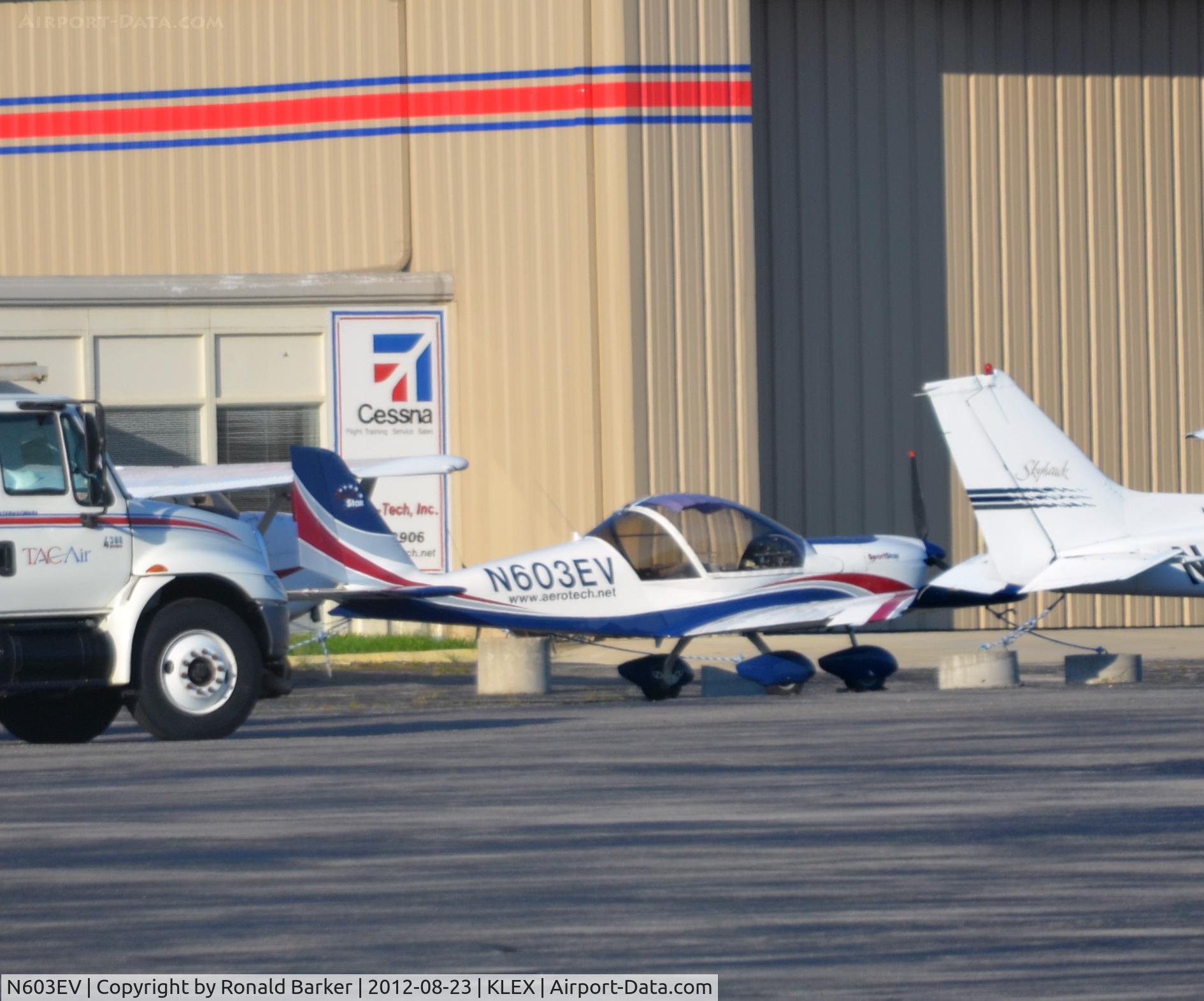 N603EV, 2006 Evektor-Aerotechnik SPORTSTAR C/N 20060610, Lexington