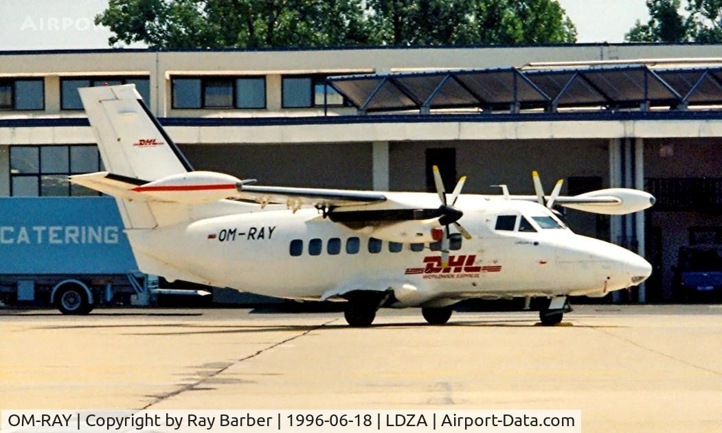 OM-RAY, 1986 Let L-410UVP-E5 Turbolet C/N 861813, Let L-410UVP-E5 Turbolet [861813] Zagreb~9A 18/06/1996