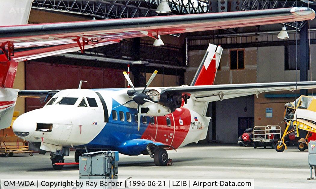 OM-WDA, 1991 Let L-410UVP-E8C Turbolet C/N 912540, Let L-410UVP-E8C Turbolet [912540] Bratislava~OM 21/06/1996