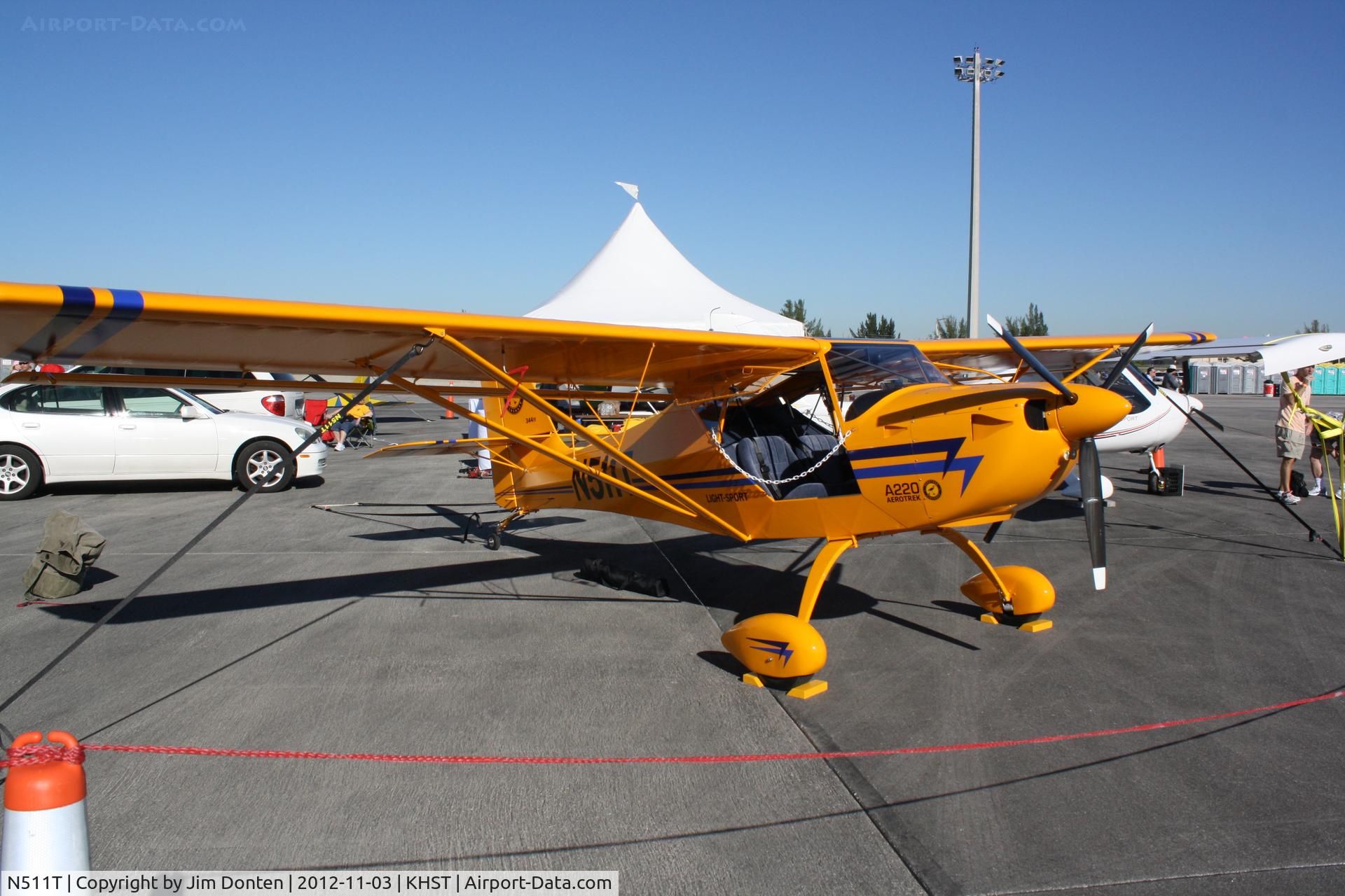 N511T, 2011 Aeropro CZ A220 C/N 34411, Aeropro CZ A220 (N511T) on display at Wings over Homestead