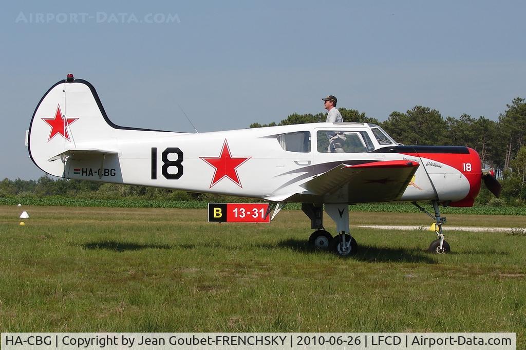 HA-CBG, Yakovlev Yak-18T C/N 89572, .......