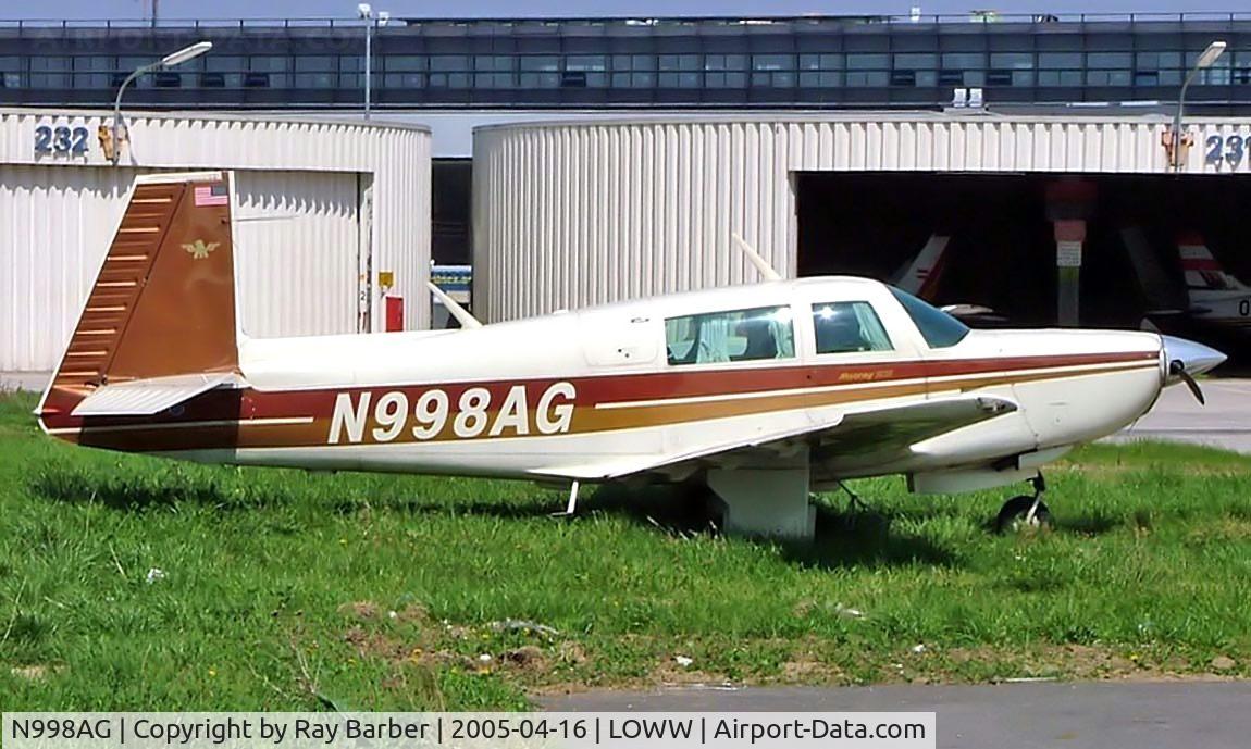 N998AG, 1979 Mooney M20K C/N 250217, Mooney M.20K Model 231 [25-0217] Vienna~OE 16/04/2005