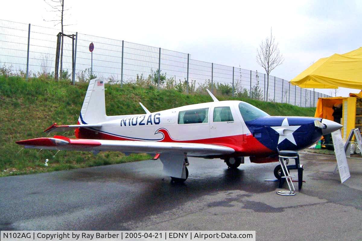 N102AG, 1981 Mooney M20K C/N 250613, Mooney M.20K Model 231 [25-0613] Friedrichshafen~D 21/04/2005