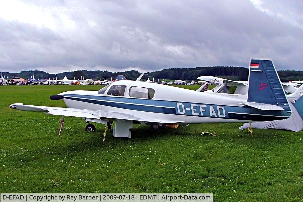 D-EFAD, Mooney M20K C/N 25-1157, Mooney M.20K Model 252 TSE [25-1157] Tannheim~D 18/07/2009