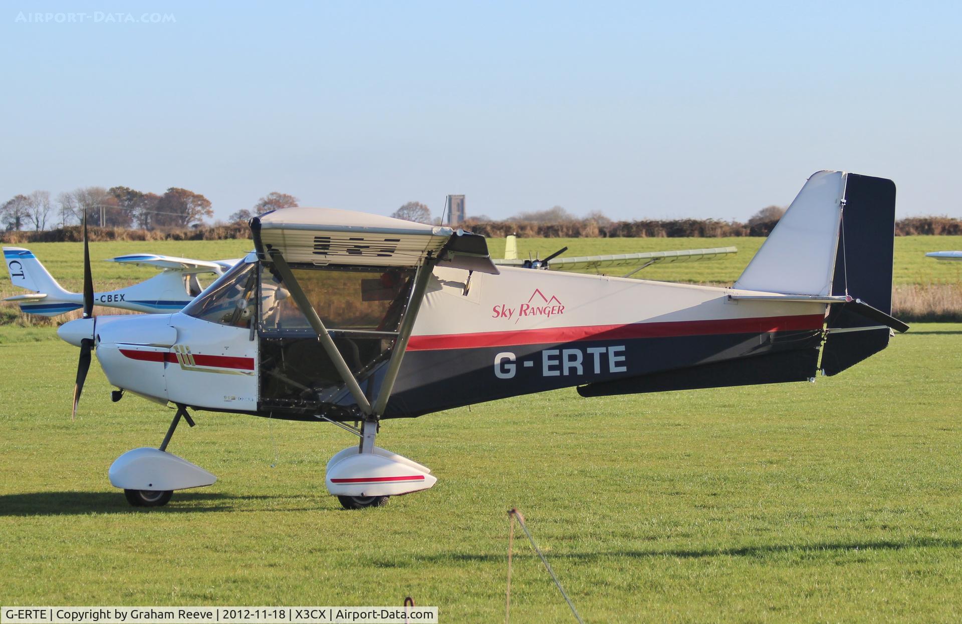 G-ERTE, 2005 Skyranger 912S(1) C/N BMAA/HB/451, Parked at Northrepps.